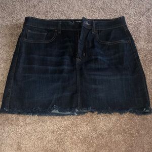 Express jeans miniskirt size 6